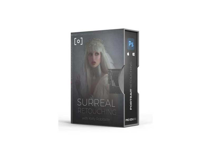 PRO EDU - Surreal Portrait Retouching in Photoshop Tutorial with Kelly Robitaille