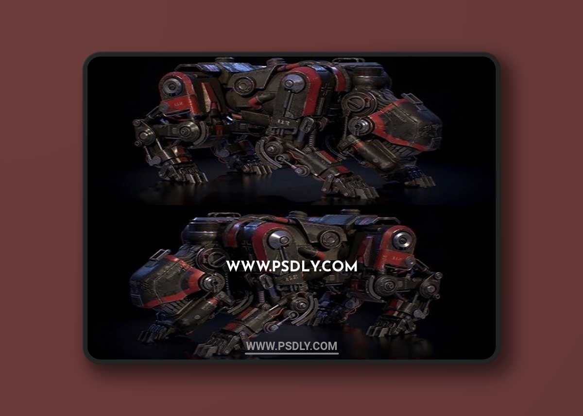 Panzerhund «Heimdallr» 3D Model