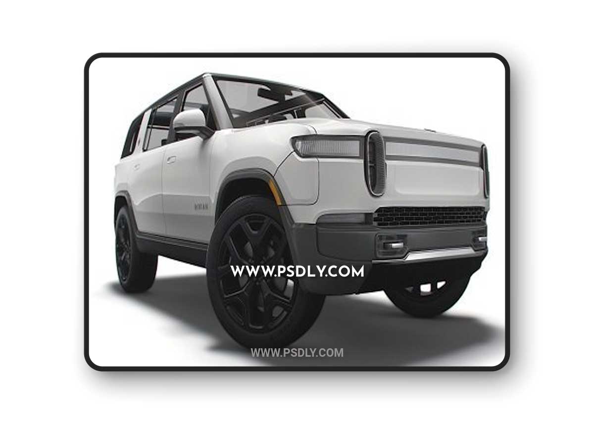 Rivian R1S Adventure 2022 3D Model