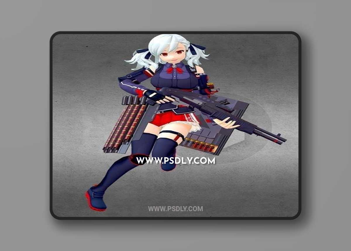 SPAS12 - Girls Frontline and Azur Lane - Dido 3D Print
