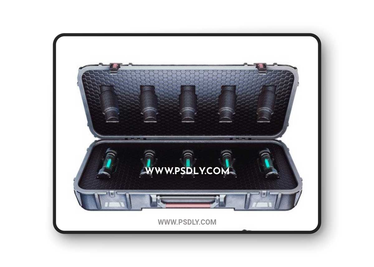 Sci-fi military Container Game 3D Model