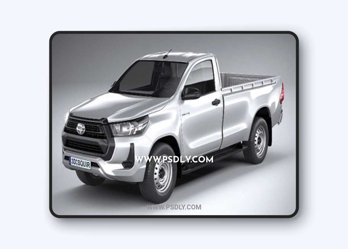 Toyota Hilux Xtra Cab 2021 3D model