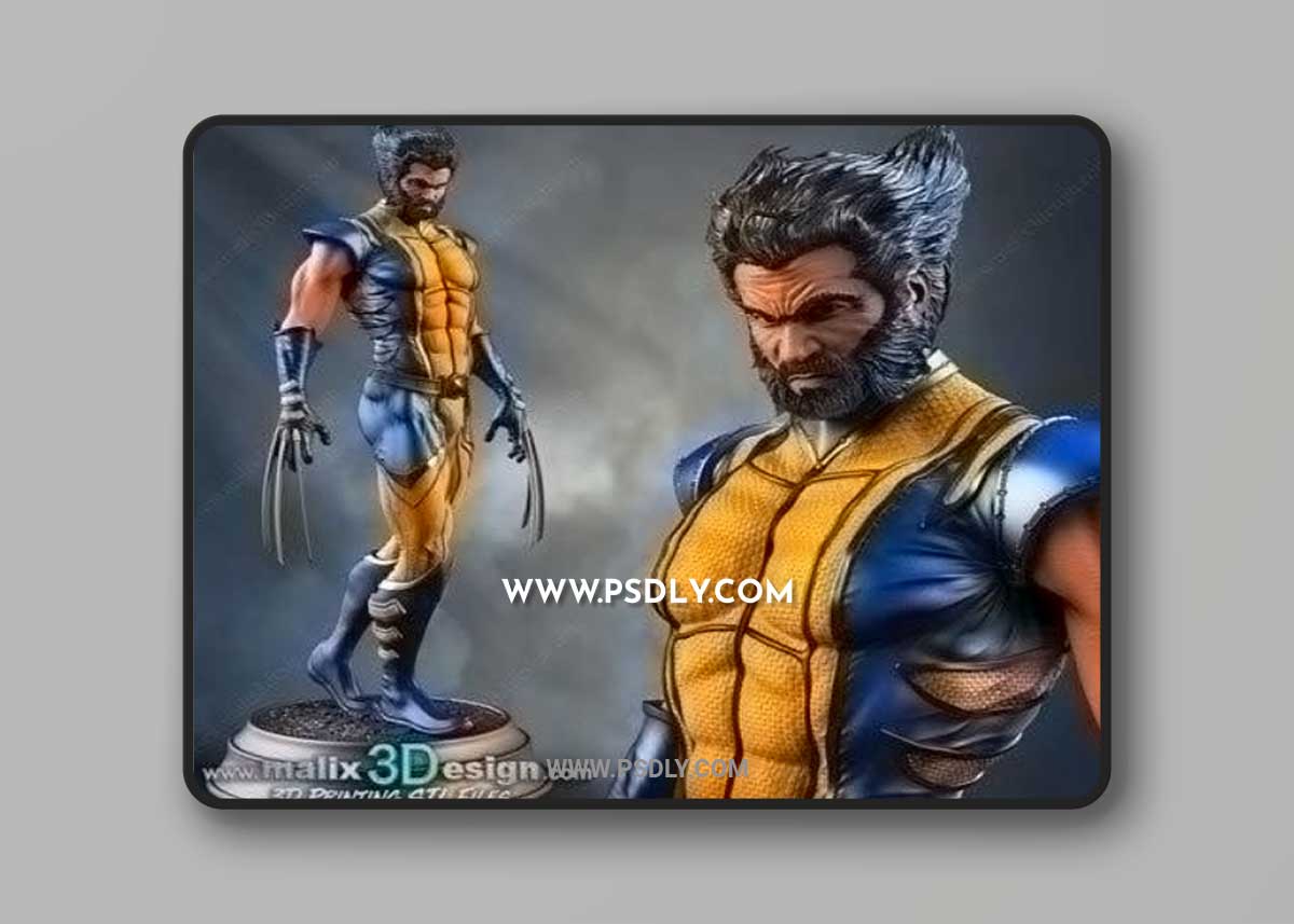 Weapon-X (Wolverine) 3D Print