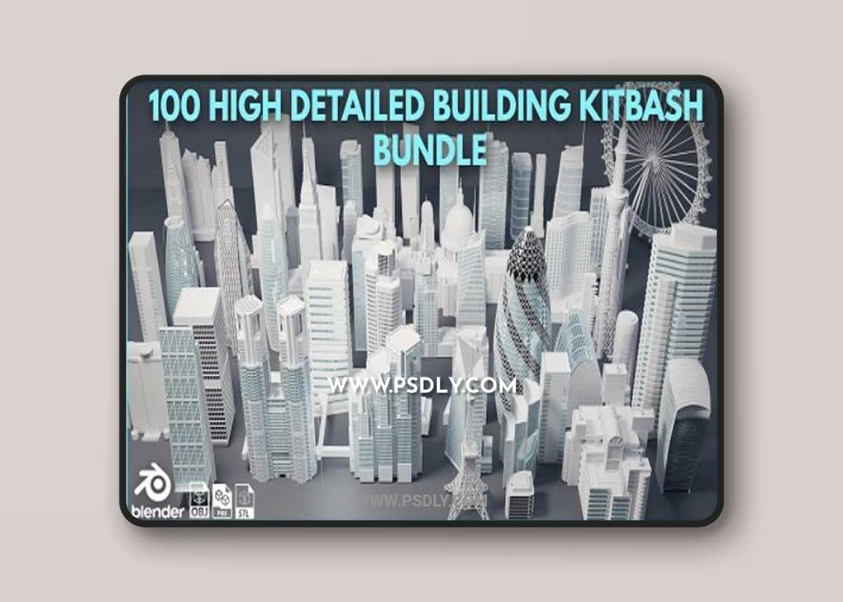100+ Real World High Detailed Skyscrapers and Buildings