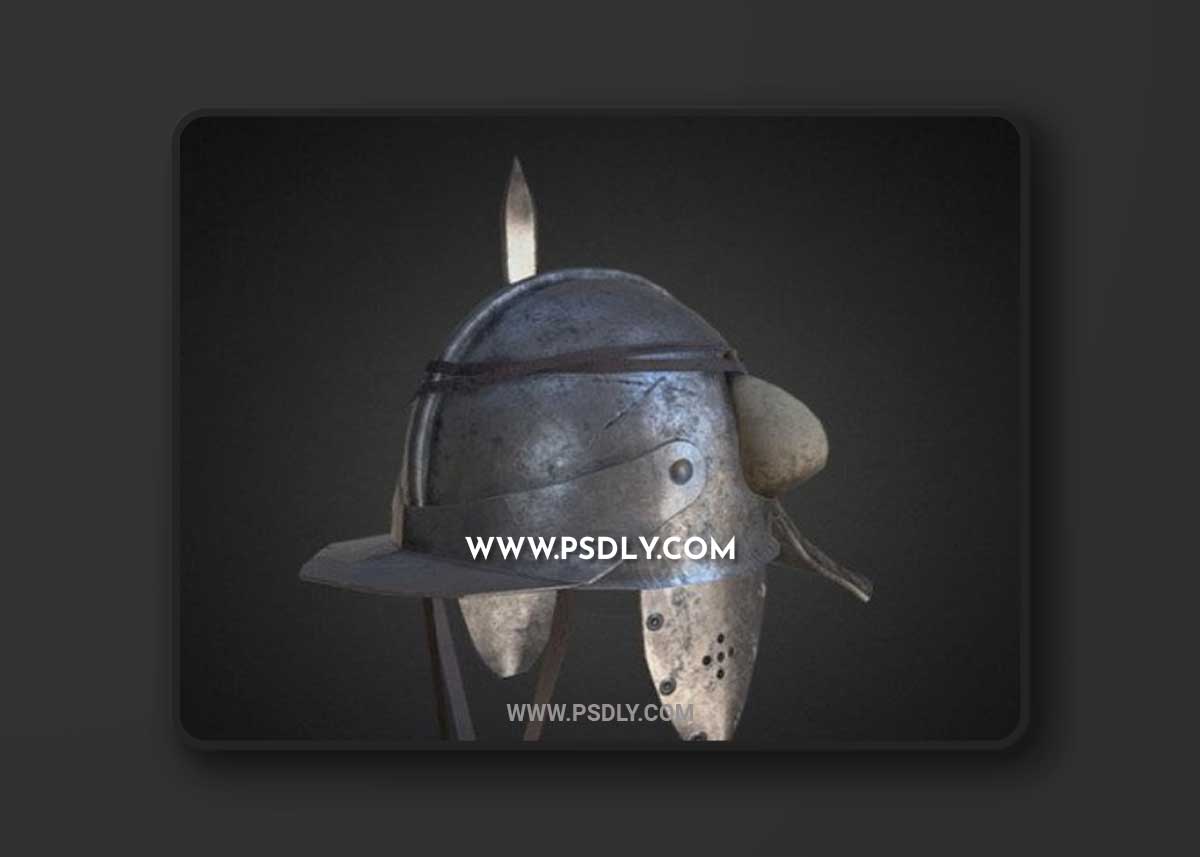 Adventurers Helmet 3D Model