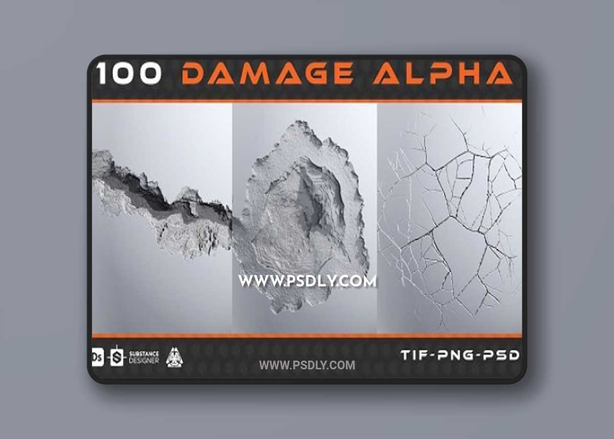 Artstation - 100 Damage Alpha vol 01