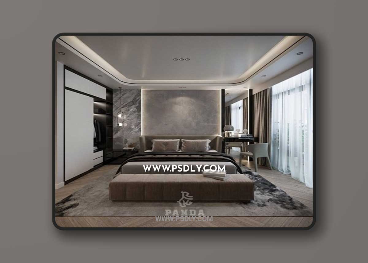 Bedroom Interior by Phuong Viet 3D Model