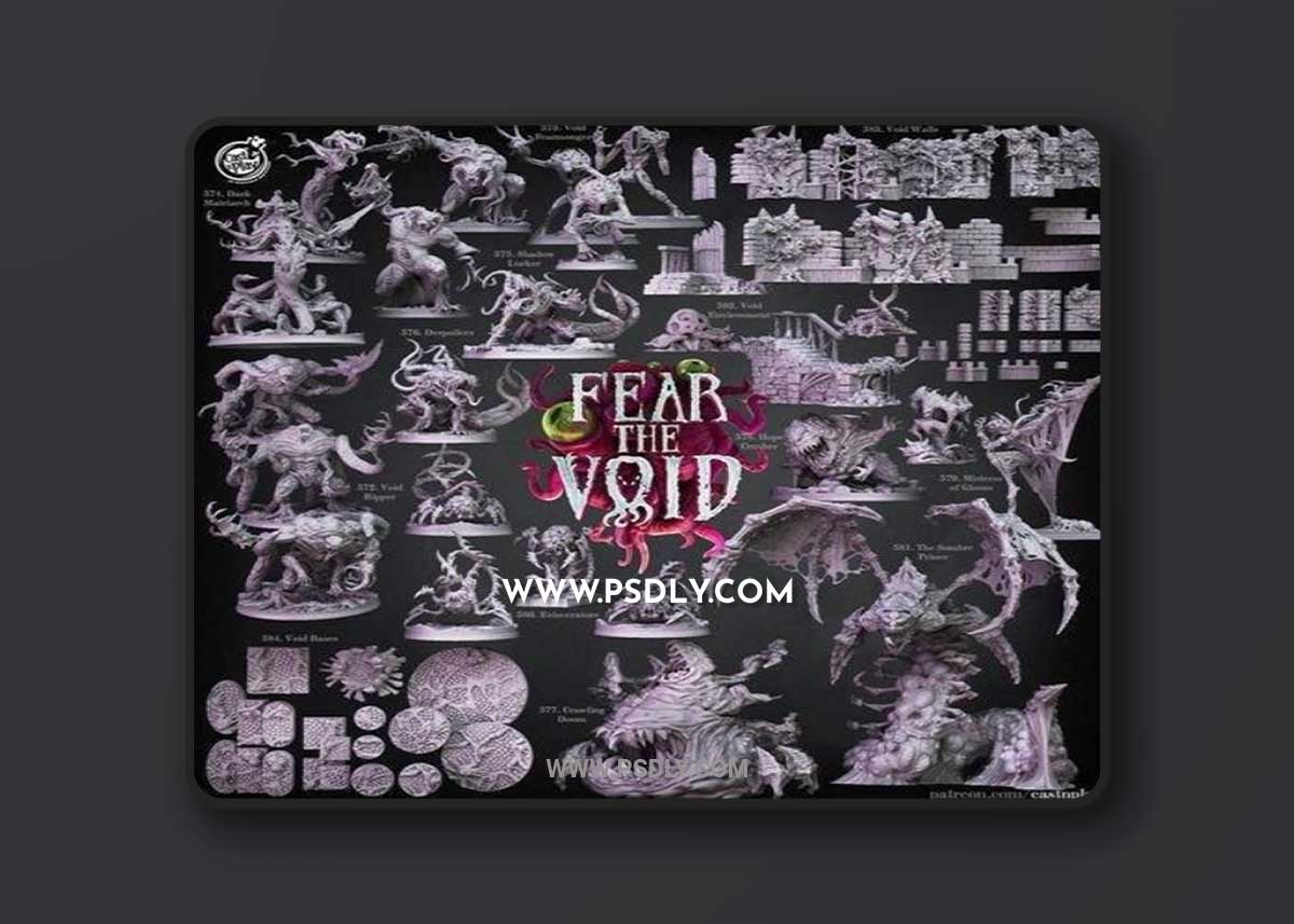 Cast N Play - Fear the Void September 2022 3D Print