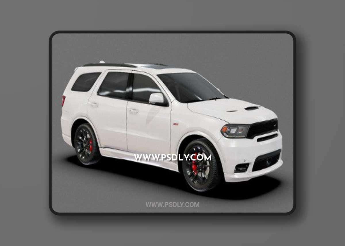 Dodge Durango SRT 2019 3D Model