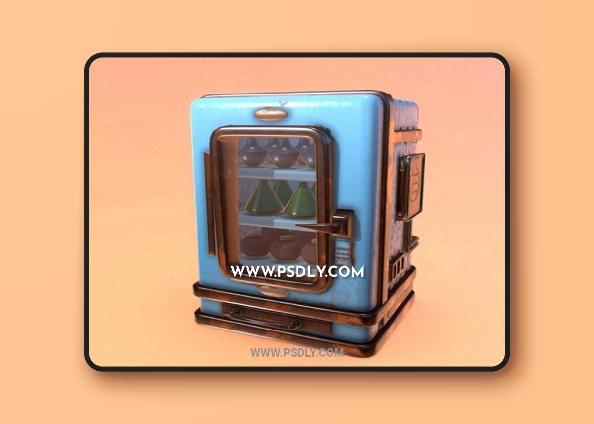 Fridge 3D Model