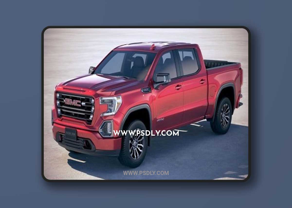 GMC Sierra AT4 2020 3D Model