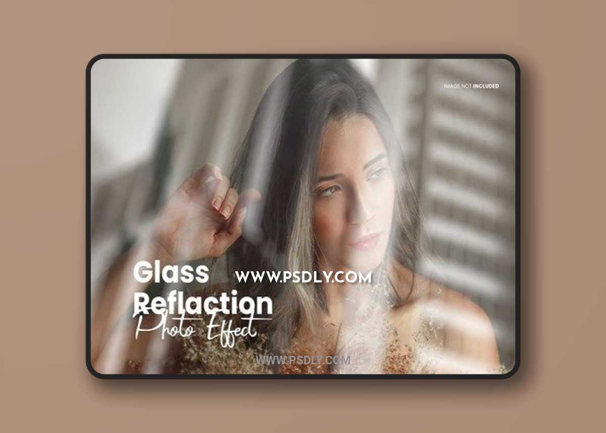 Glass Reflaction Photo Effect