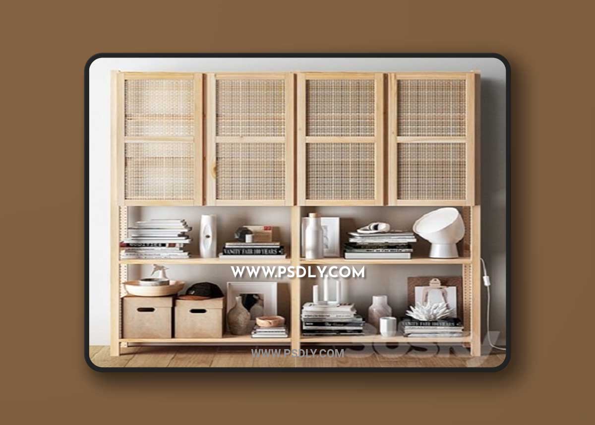 IKEA IVAR STORAGE COMBINATION 3D Model