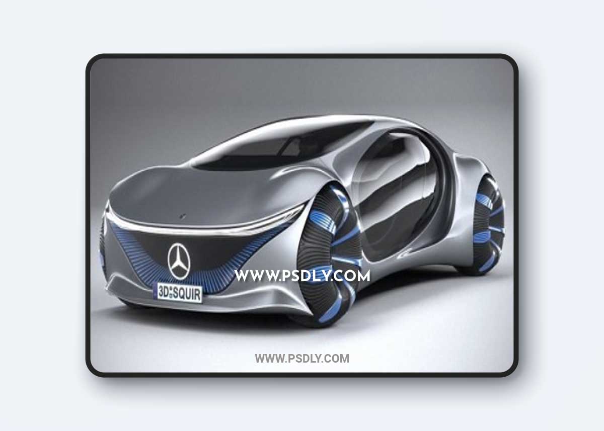 Mercedes Benz Vision Avtr Concept 2020 3D Model
