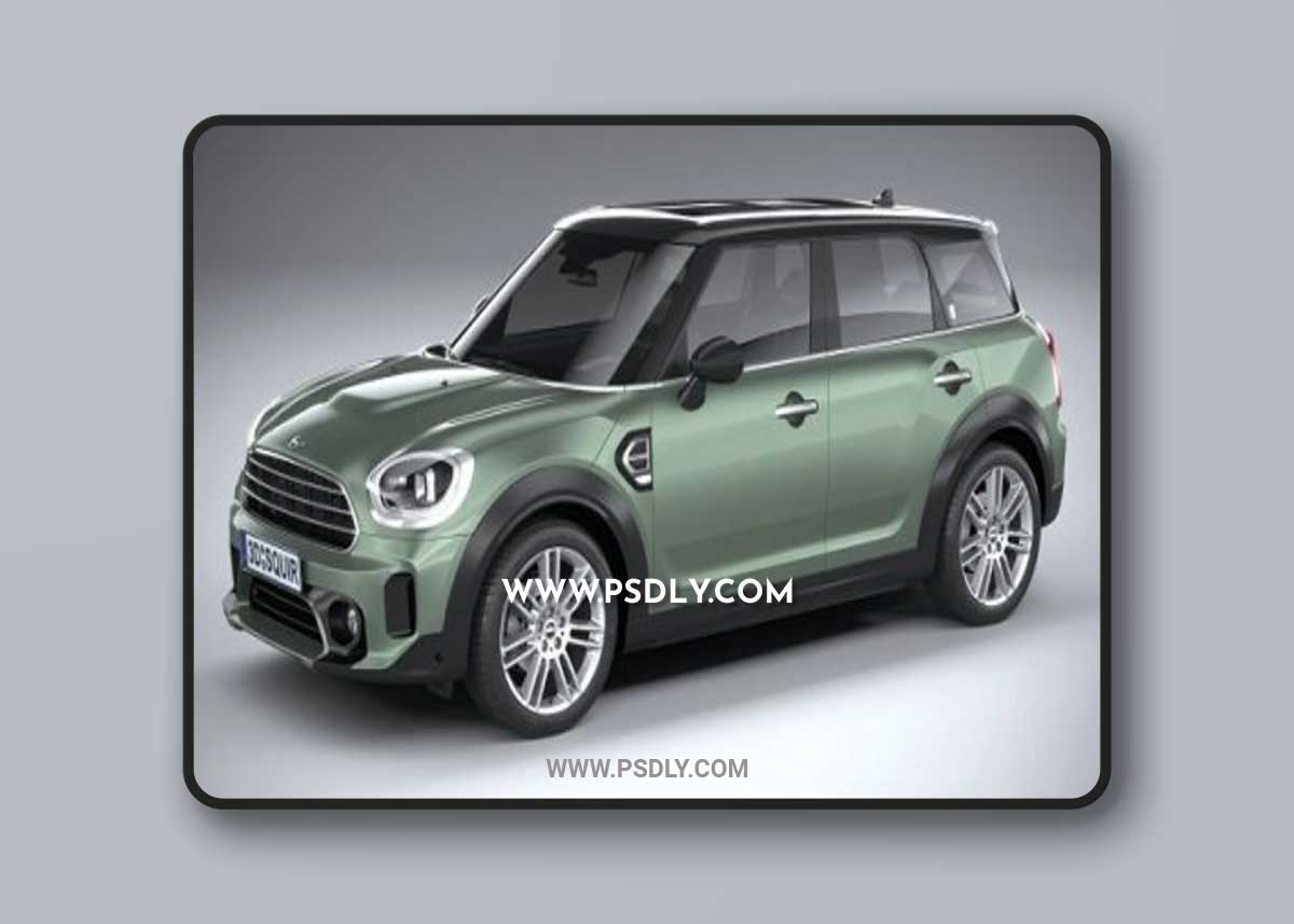 Mini Countryman 2021 3D Model