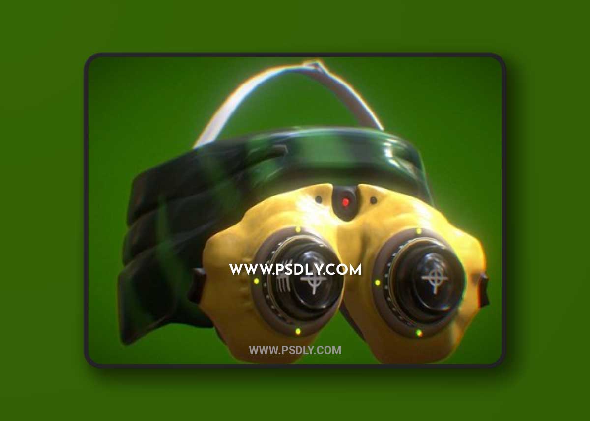 Night Vision Goggles 3D Model