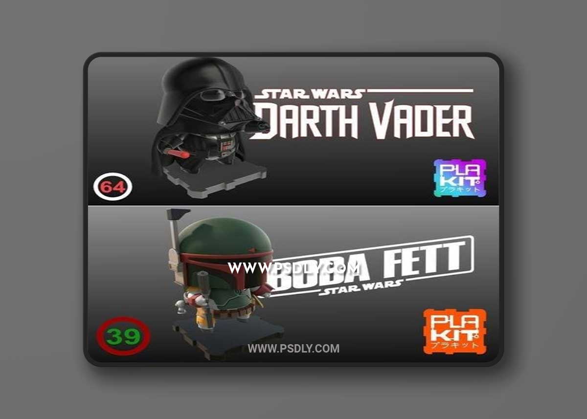 Plakit - Star Wars Pack 2 – 3D Print