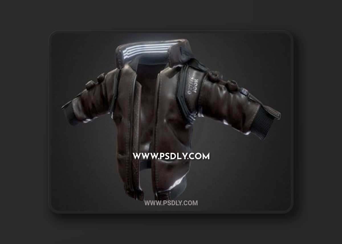 Samurai Jacket 3D Model