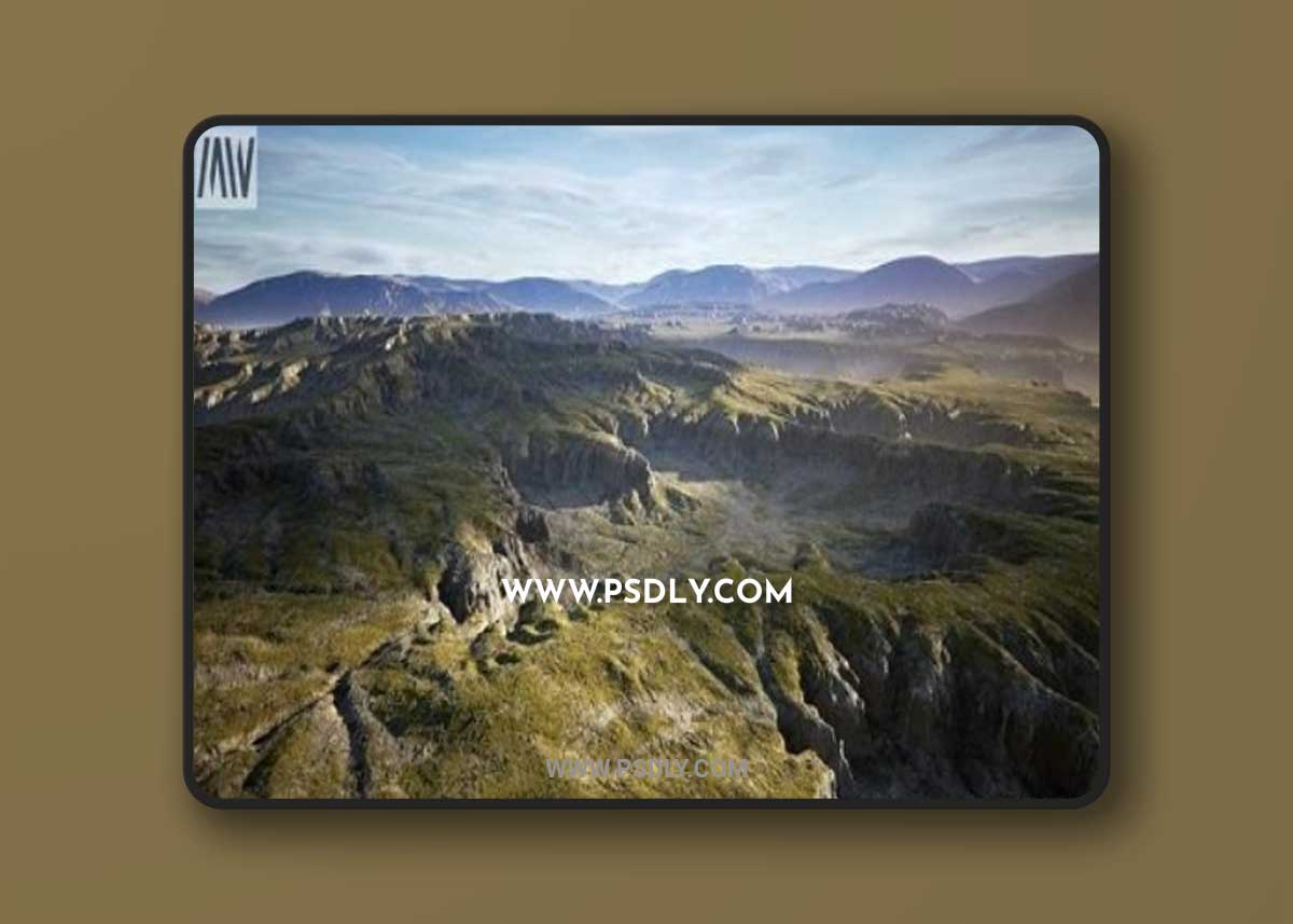 Unreal Engine – MW Landscape Material 3D Model