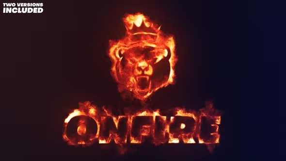 Videohive Fire Logo Reveal 2 38683901
