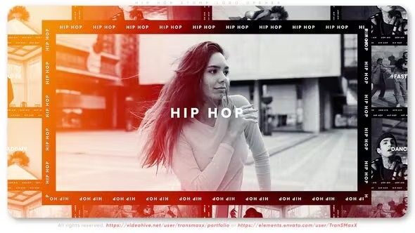 Videohive Hip Hop Stomp Logo Opener 39510913