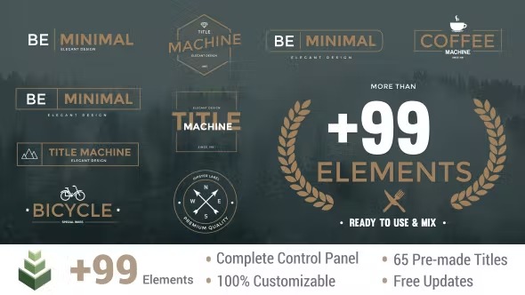 Videohive Title Machine 13617339