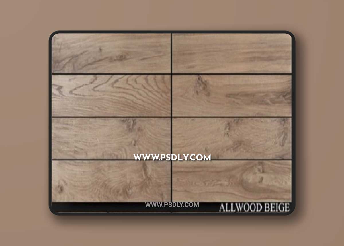 Zeus Ceramica Allwood Beige 3D Model