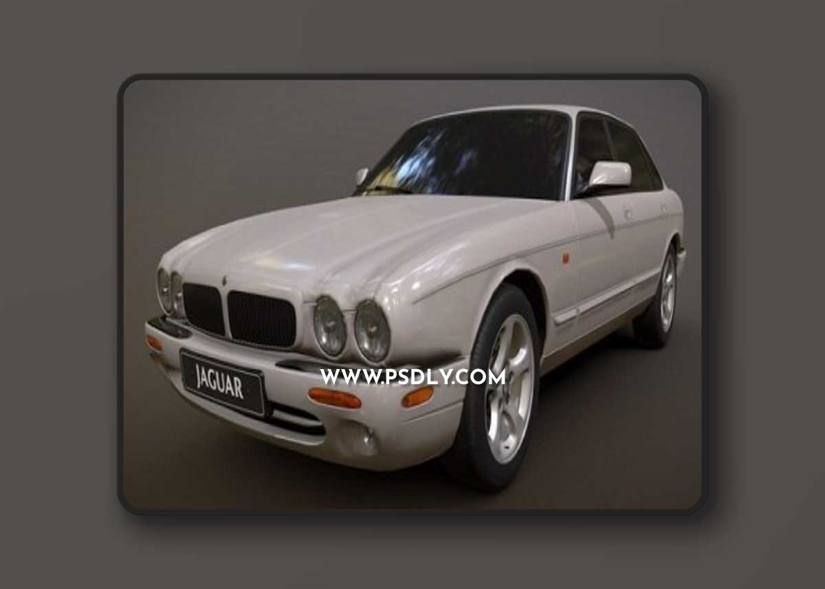 2000 Jaguar XJ Sport (X308 XJ8) 3D Model