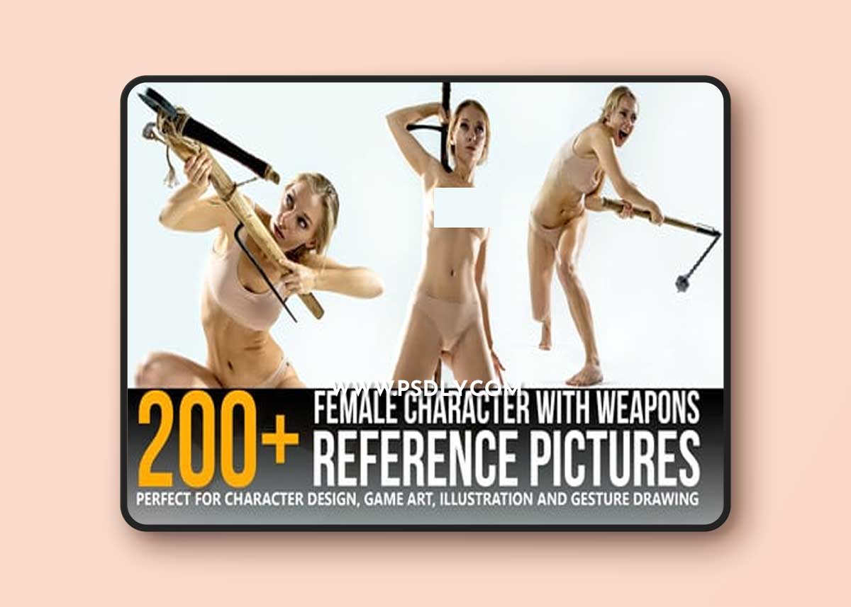 Artstation - 200+ Female Character with Weapons - Reference Pictures