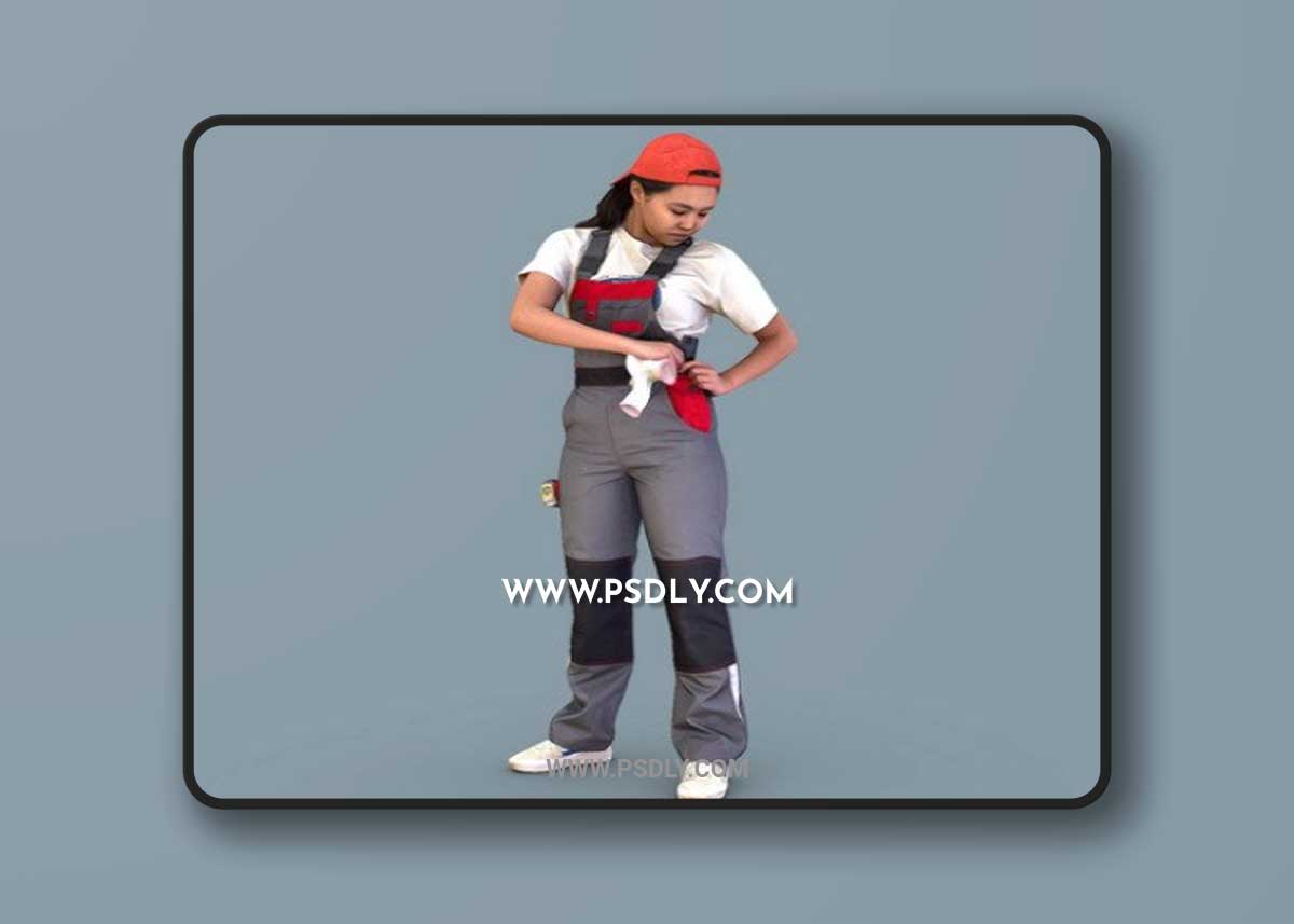 At the Construction Site 3D Model