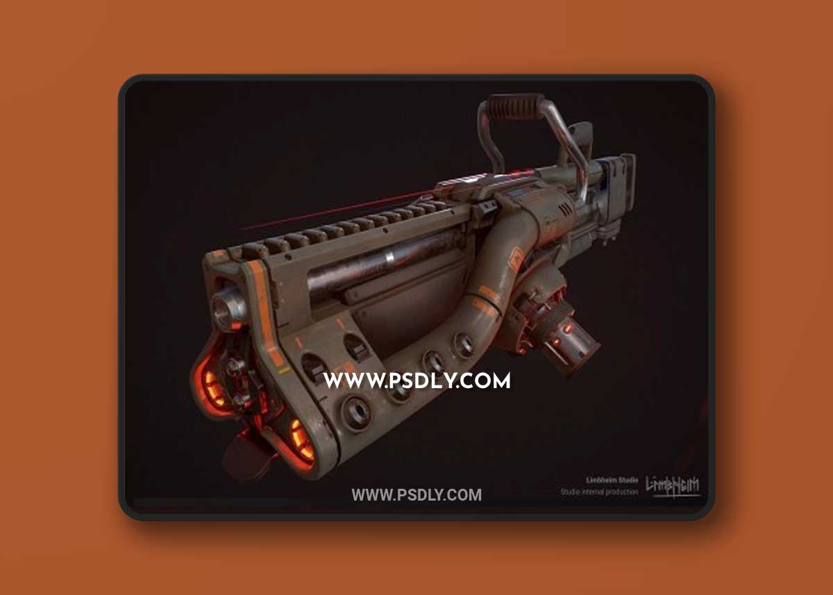 Baikal Plasmagun 3D Model