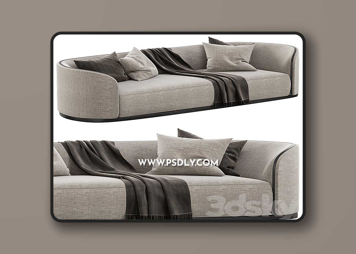 Canape design scandinave brennoBernhardt Vella