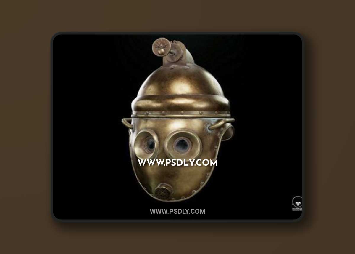 Casassa Model Fireman Helmet 3D Model