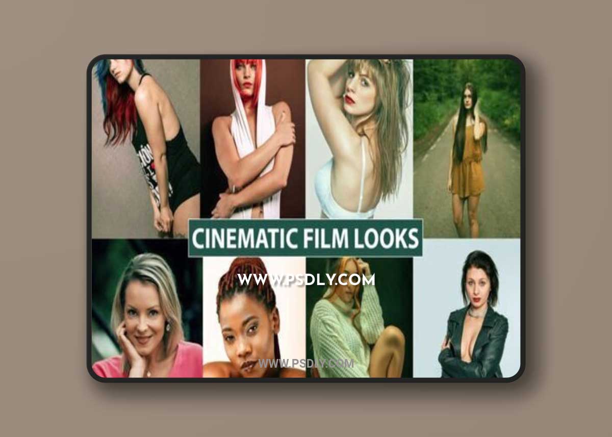 Cinematic Film Looks Luminar LUTs