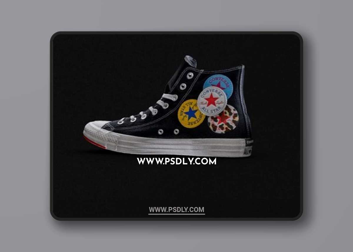 Converse All Star Hi Chuck Taylor 3D Model