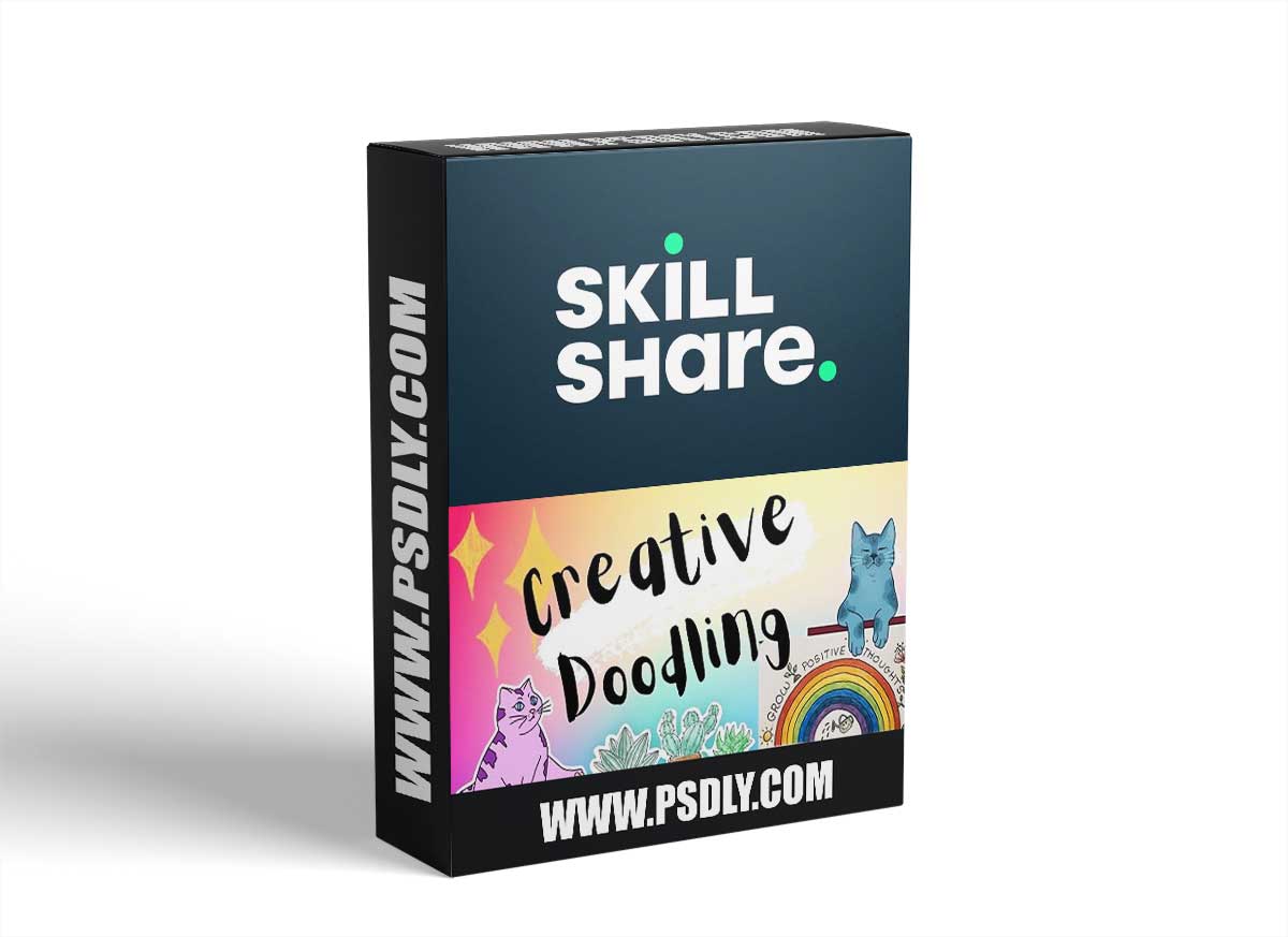 Creative Doodling: 4 Exercises to Draw, Write, Color and Grow your Positive Mindset