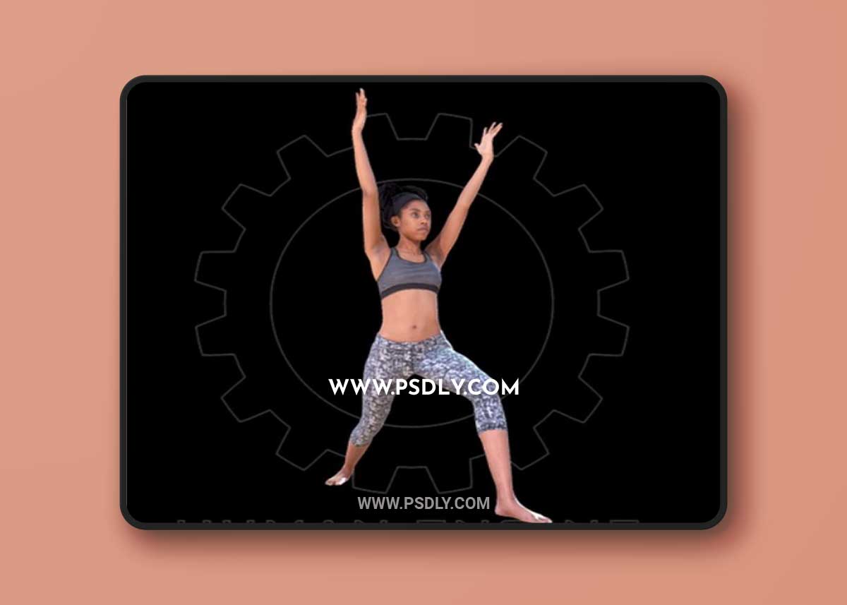 Female Scan 3D Model