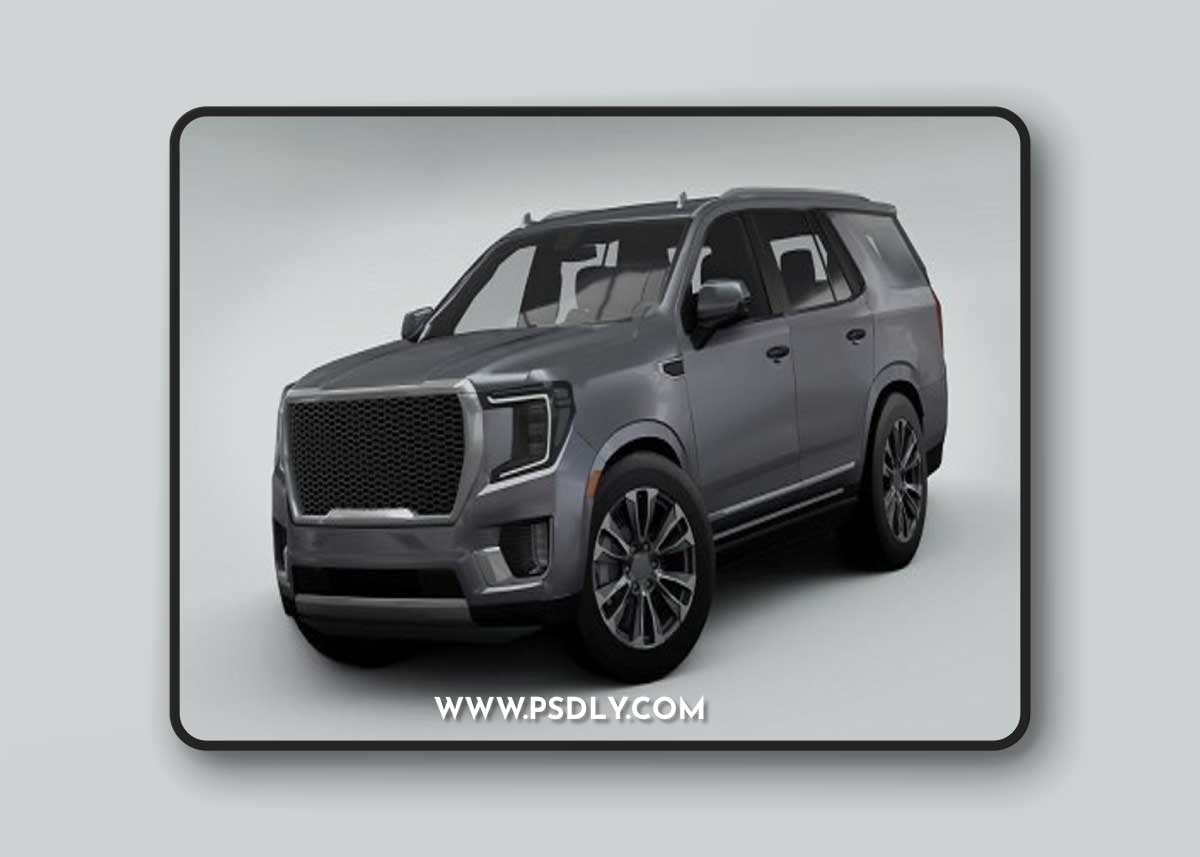 GMC Yukon Denali 2022 3D model