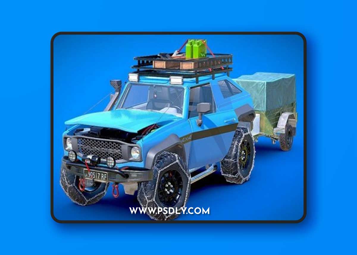 Generic Suv 4x4 Offroad 3D Model