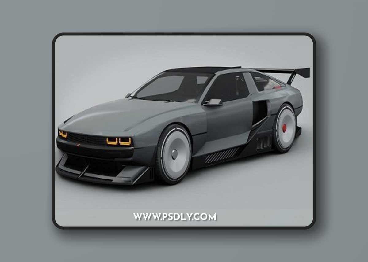 Hyundai N Vision 74 3D model