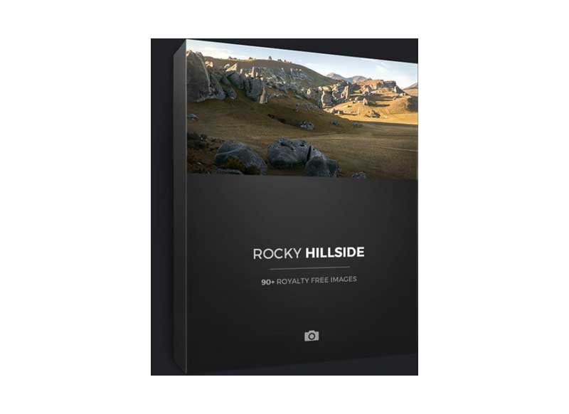 Photobash - Rocky Hillside 3D Model