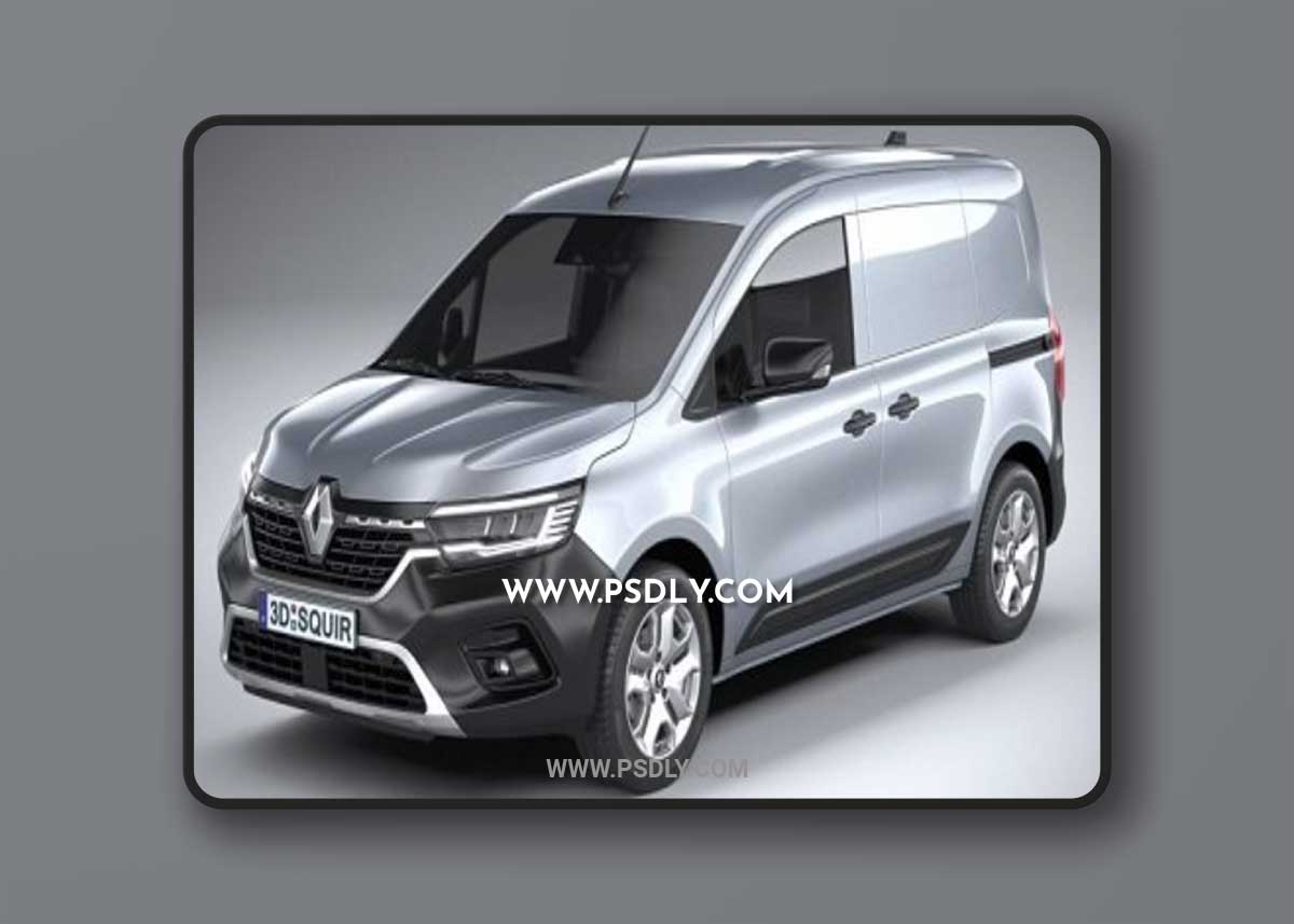 Renault Kangoo Van 2021 3D Model