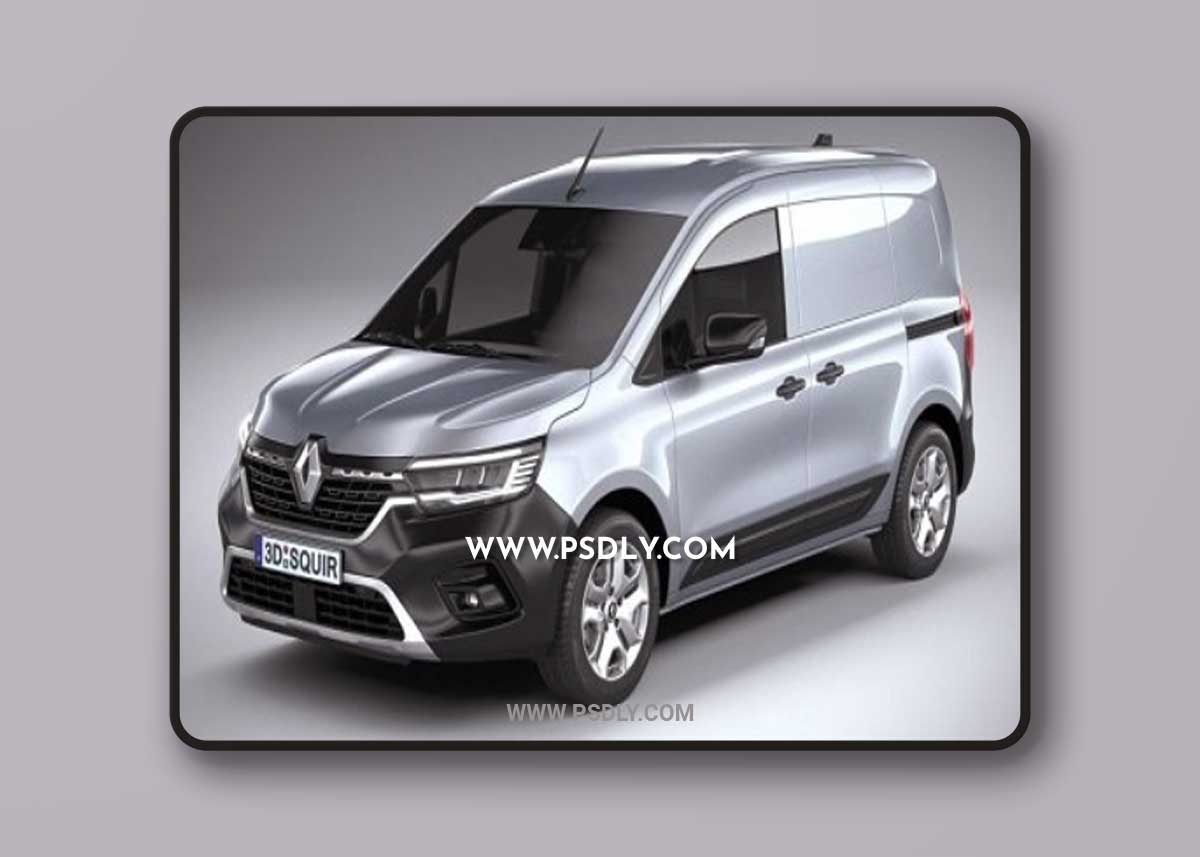 Renault Kangoo Van 2021 3D Model