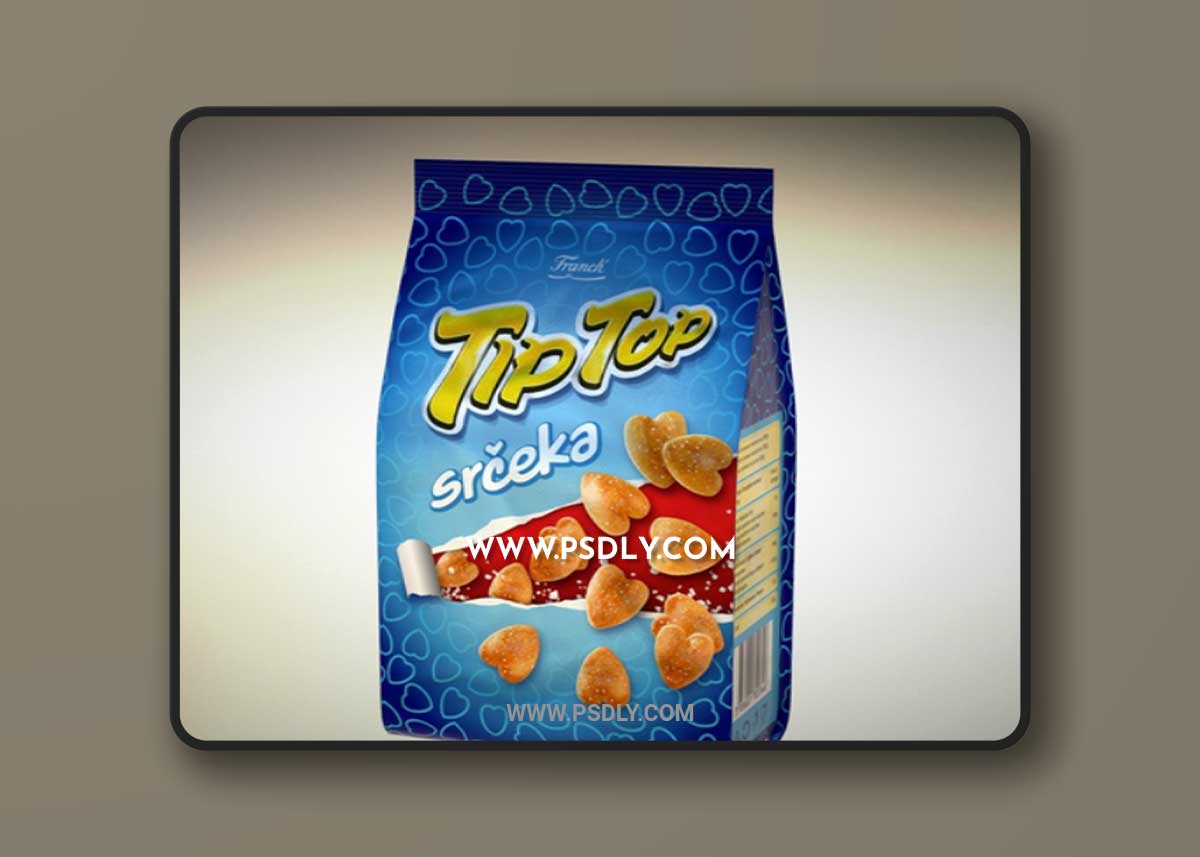 Snacks bag test 3D Model