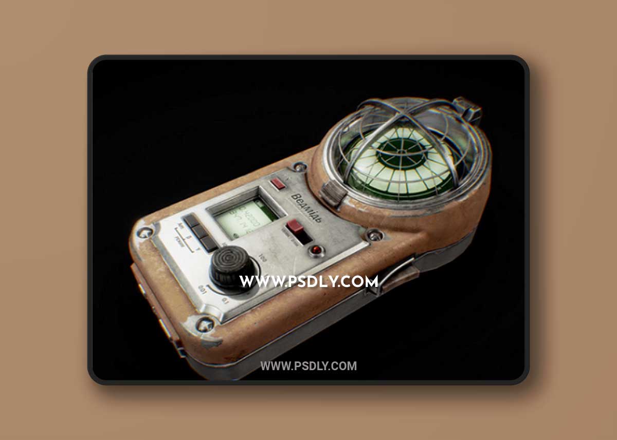 Stalker Anomaly Detector Bear 3D Model