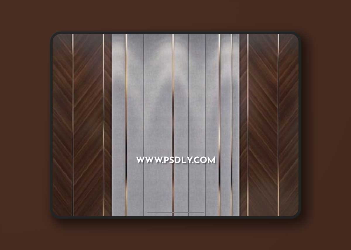 Wall panel 01 3D Model