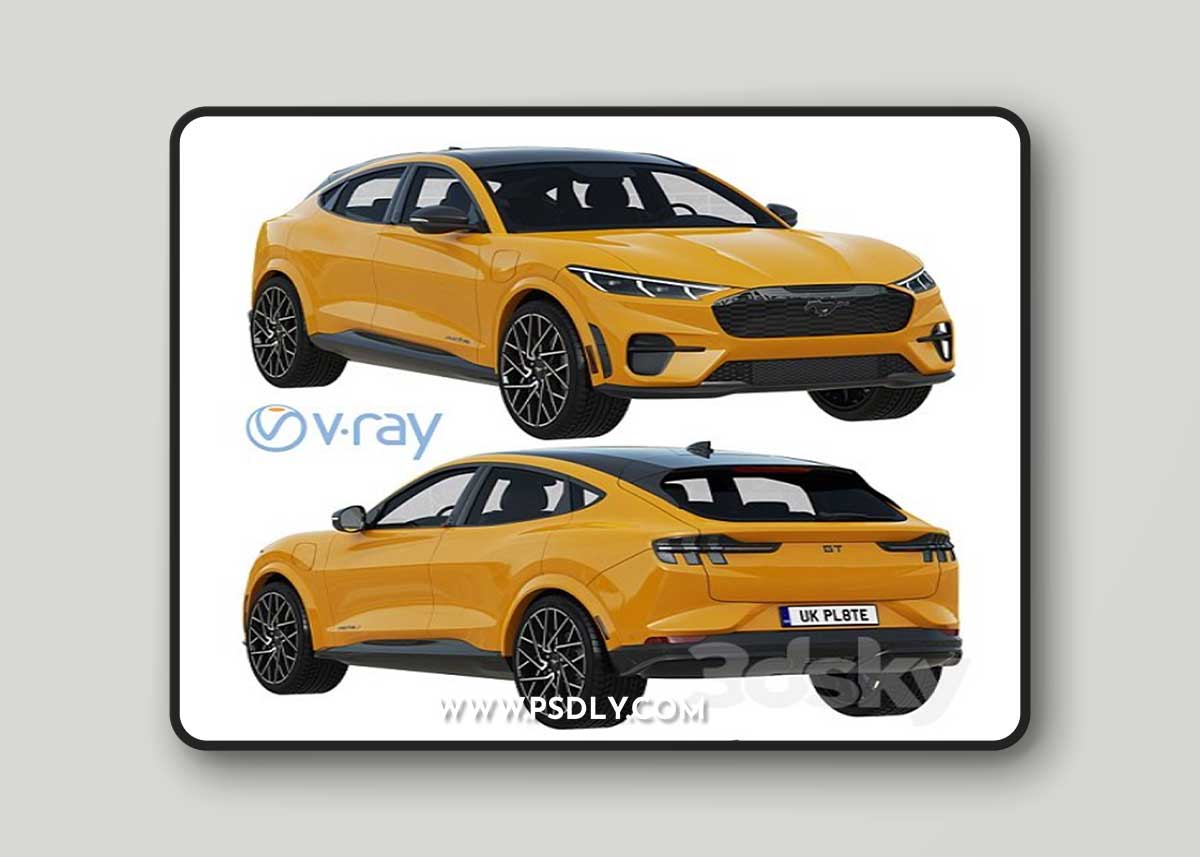2021 Ford Mustang MACH-E GT 3D Model