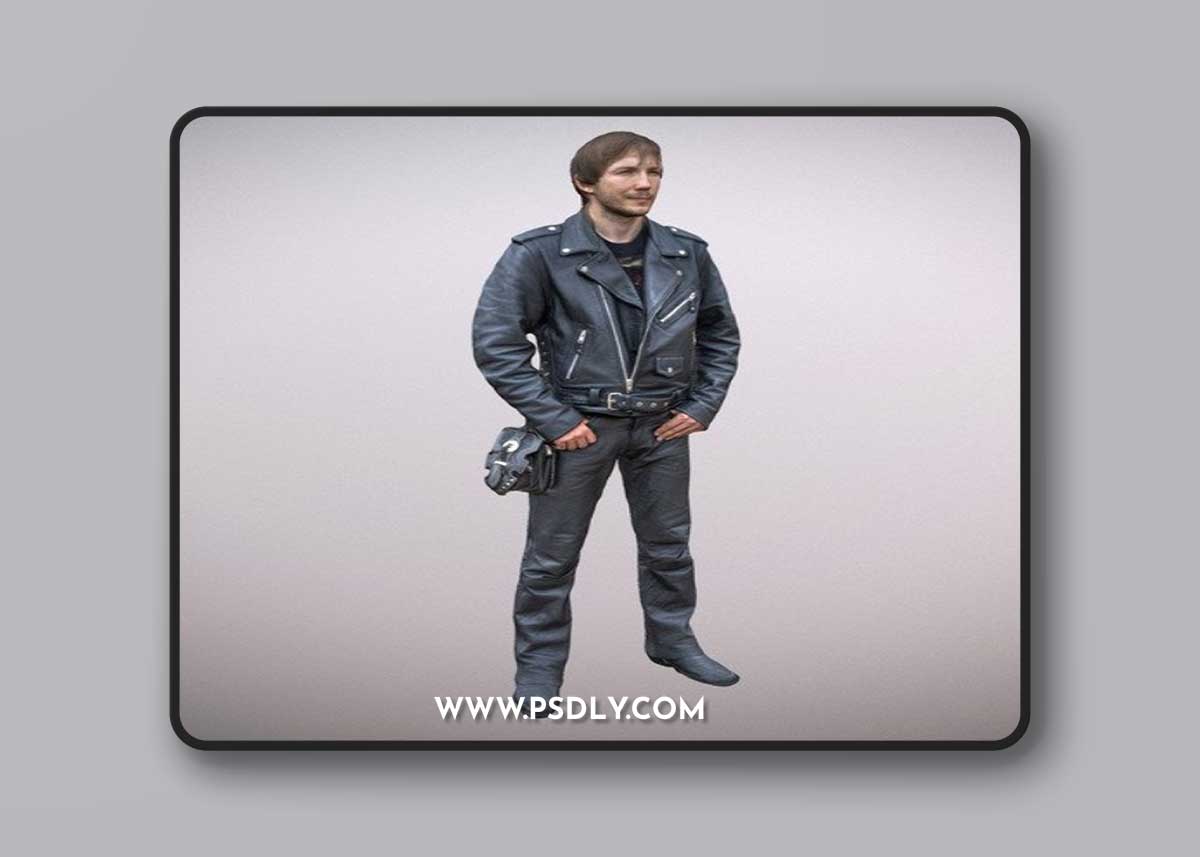 3d scanned man 3D Model