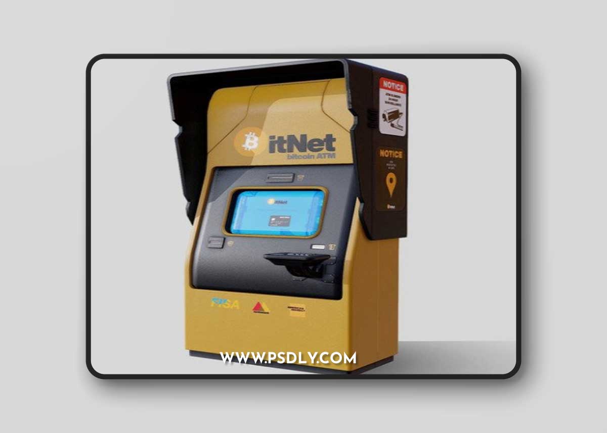 ATM Clean Version 3D Model
