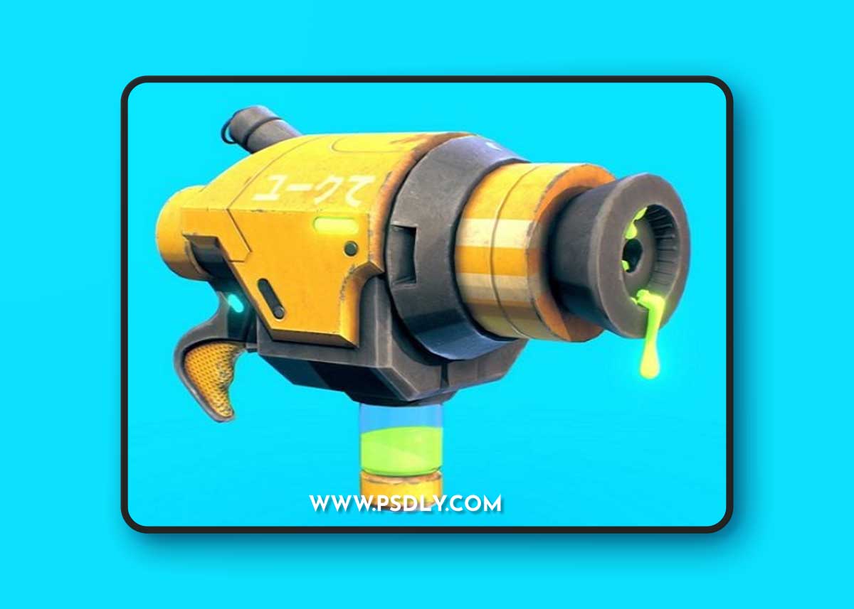 Acid Gun 3D Model